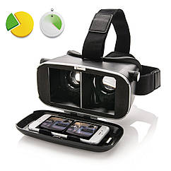 3D-окуляри віртуальної реальності для будь-якого смартфона до 6" Loooqs