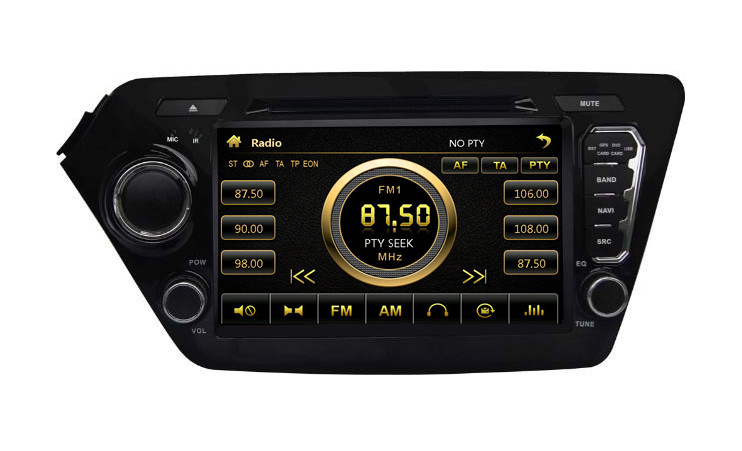 Магнітола KIA Rio, K2 2011-2015. Kaier KR-8047 WinCE, фото 1