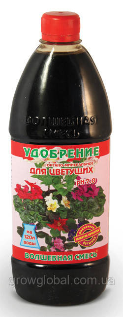 Удобрювання для квітучих "Чарів" 0,5л
