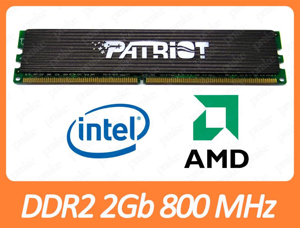 DDR2 2GB 800 MHz (PC2-6400) CL5 Patriot PDC24G6400ELK