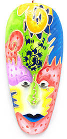 Маска дерев'яна "Абстракція" (24х10,5х2,5 см)