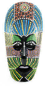 Маска розписна дерев'яна (20х10х2,5 см)