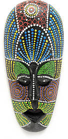 Маска розписна дерев'яна (24,5х10х2,5 см)