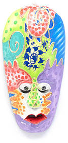 Маска дерев'яна "Абстракція" (20,5х10х2,5 см)