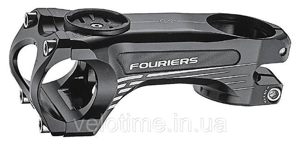 Винос керма Fouriers MB115 Full CNC (6град. алю 1-1-8'' 31.8х110мм, с-інтегр.крепл. GARMIN Edge-MIO-Bryton,