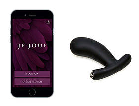 Смарт-масажер простати Je Joue — NUO Black з двома моторами та глибокою вібрацією + подарунок косметичка