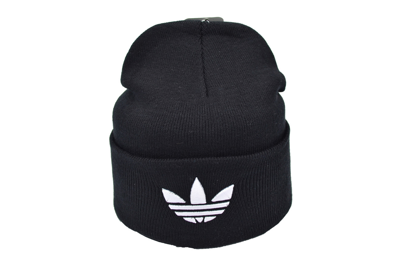 Шапка Flexfit Adidas 53-57 см Чорна (F-09118-52)