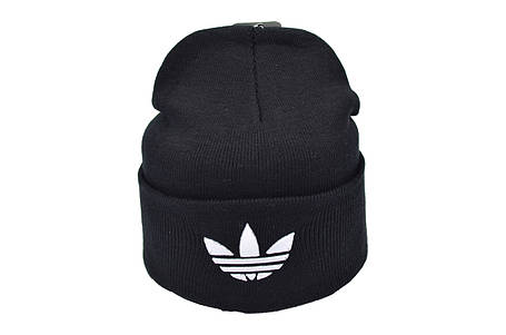 Шапка Flexfit Adidas 53-57 см Чорна (F-09118-52), фото 1