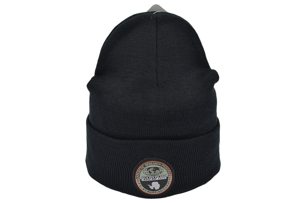 Шапка Flexfit Napapijri 53-57 см Чорна (F-09118-85)