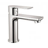 Змішувач для умивальника прямокутний Haiba Alex 001 (HB0879), фото 4