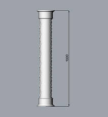 Колонна 32 -1000х187х187 мм, фото 3