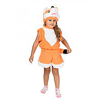Новорічний костюм Лисички для дівчинки 2,3,4 років Дитячий костюм Лисиця