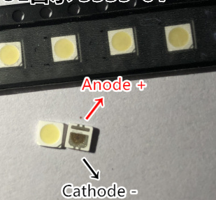 LED світлодіод 3535 підсвітки матриць Sharp і інші 6В 1.2 Вт, фото 1