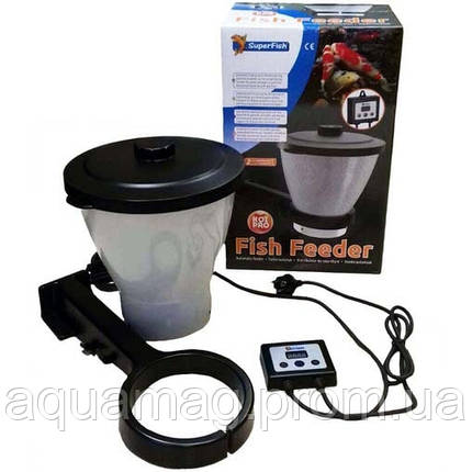 Годівниця SuperFish Fish Feeder KoiPro для риб автоматична для ставка, озера, ПЗВ, фото 2