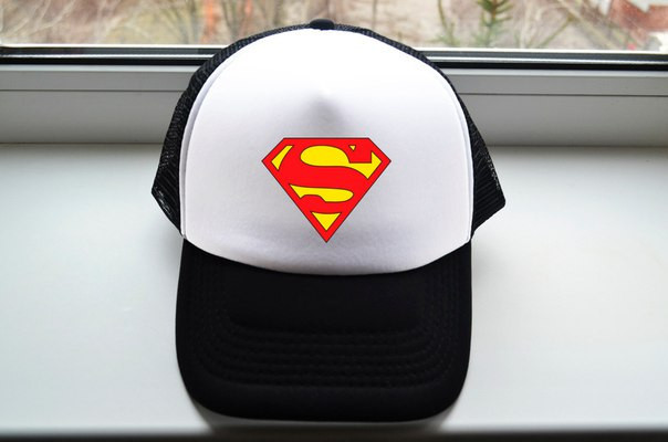 Модна кепка супермен, бейсболка superman