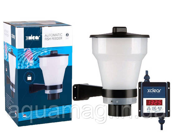 Автоматична годівниця XClear Fish Feeder для риб для ставка, озера, УЗВ, Вряди, фото 2