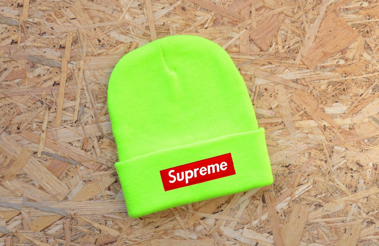 magenta supreme beanie