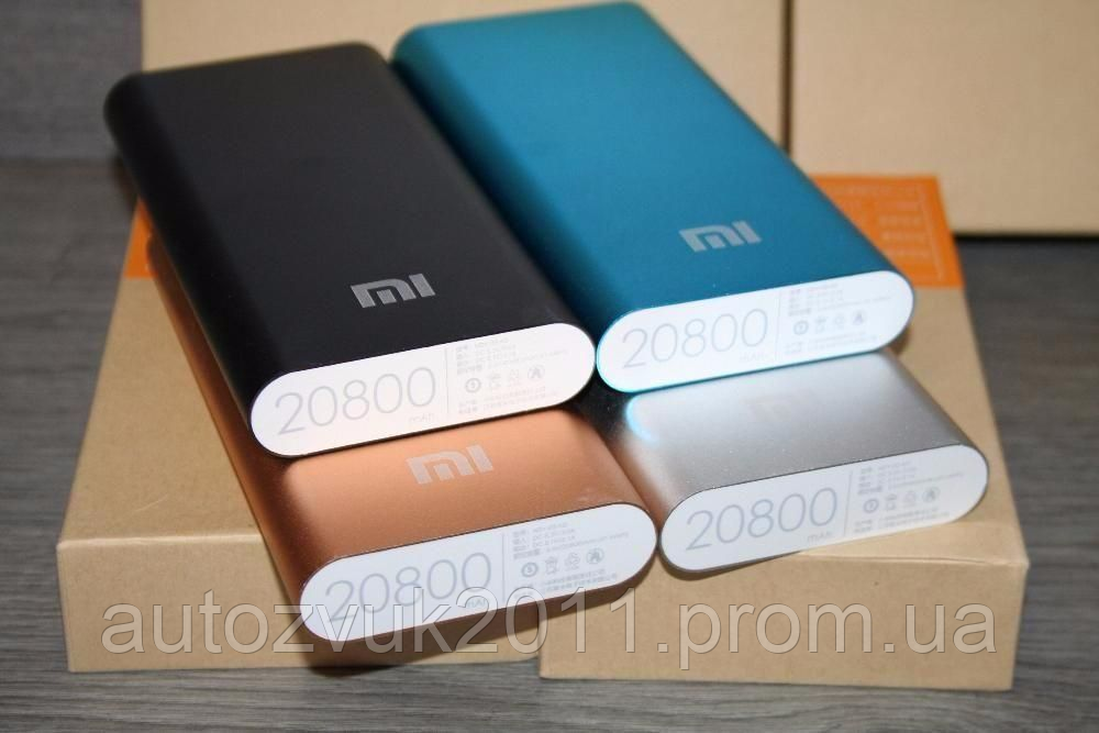 Повербанк Xiaomi 20800mAh PowerBank Зовнішній акумулятор Павербанк