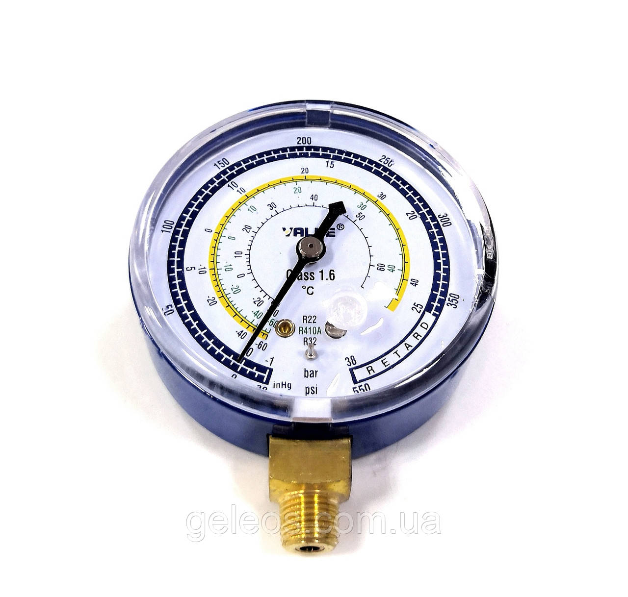 Купить Манометр для фреона Value R32, 410a, 22 D68мм CBL низкое ...