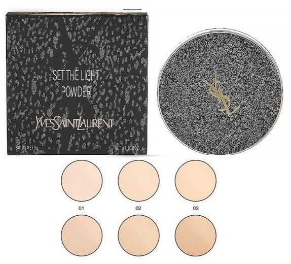 Подвійна пудра Yves Saint Laurent Set The Light Powder (Палітрою 3 шт. № 1, 2, 3) | 143