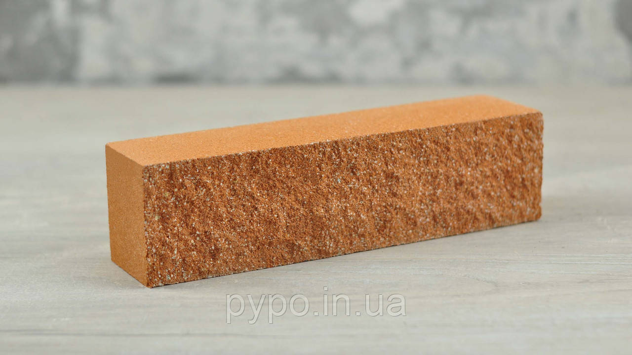 Колота цегла мармур половинка Персик "Slim Stone".
