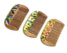 Гребінець дерев'яний SPL,105 мм