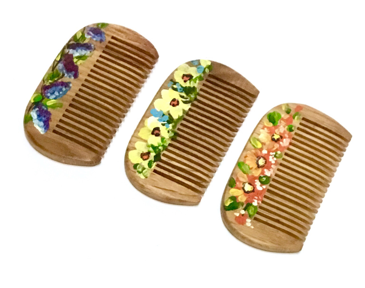 Гребінець дерев'яний SPL,105 мм