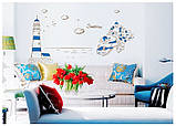 Интерьерная наклейка на стену Море AY9185, фото 2