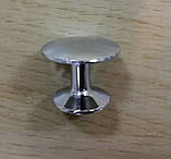 Ручка меблева кнопка ALVA 2/005 хром 9, фото 2
