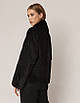 Чорна курточка з екохутра WOOLBOOK, фото 4
