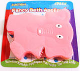 Антискользящий мини коврик для ванной. Слон, фото 3