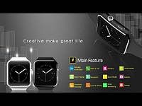 Розумні годинник Smart Watch X6(чорні і білі), фото 4