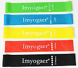 Набір резинок для фітнесу 5 шт в чохлі, фото 2