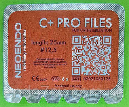 Ц+ Про файли 12,5 25 мм >< C+ Pro Files 12,5 25 мм NEOENDO, фото 2