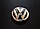 Емблема VW Jetta 6 задня на двосторонній скотчі (d-100 мм) 2010-2018 — значок з логотипом Фольксваген Джетта, фото 4