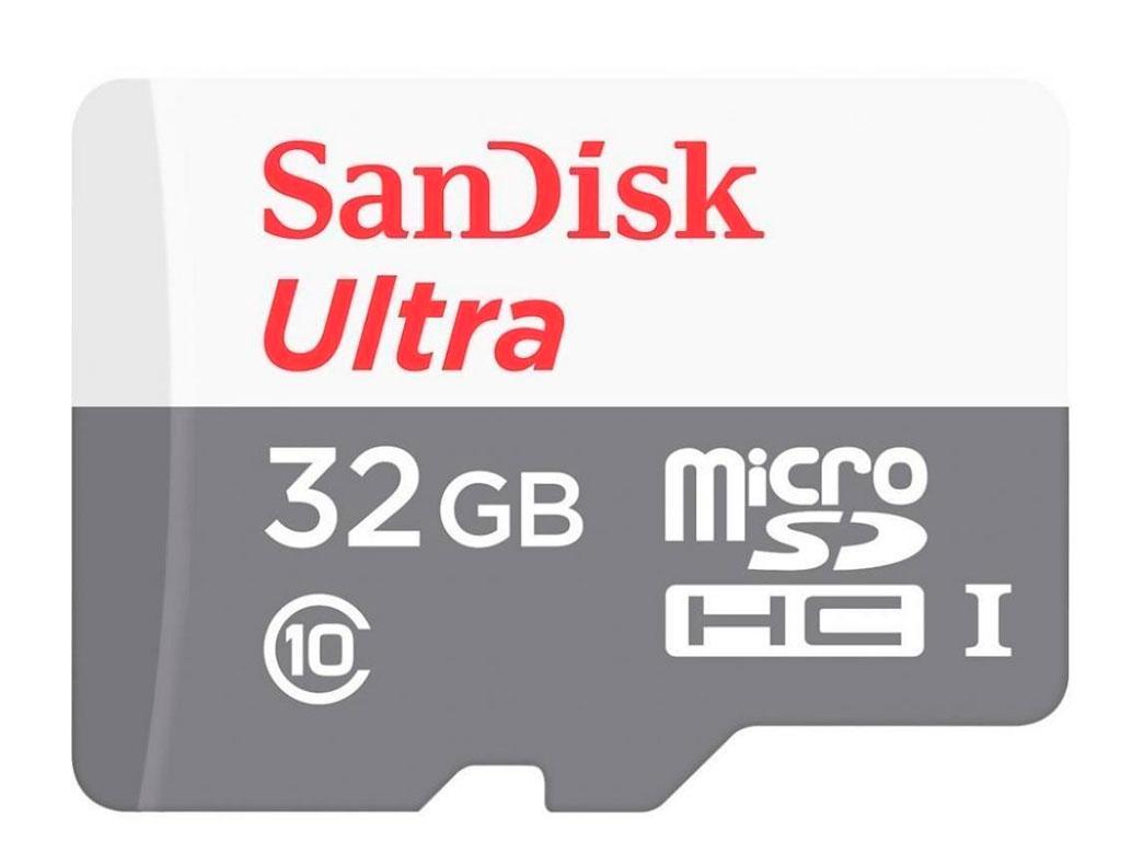 Картка пам'яті Sandisk 32 GB Micro-SDHC Class 10 UHS-I Ultra (SDSQUNS-032G-GN3MN)