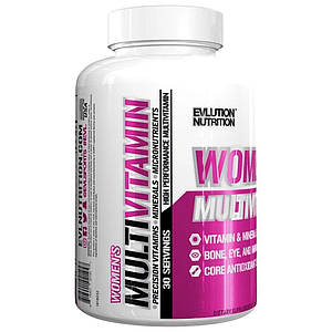 Вітаміни для жінок Evlution Nutrition Women's MultiVitamin 60 таб. (найкраще Opti-Women)
