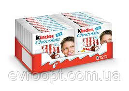 Молочний шоколад Kinder Chocolate 50 г х 20 шт, фото 1