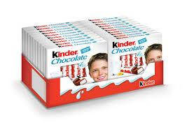 Молочний шоколад Kinder Chocolate 50 г х 20 шт