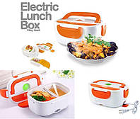 [ОПТ] Ланч-бокс электрический The Electric Lunch Box с подогревом 220V / 12V. Термос для еды с подогревом