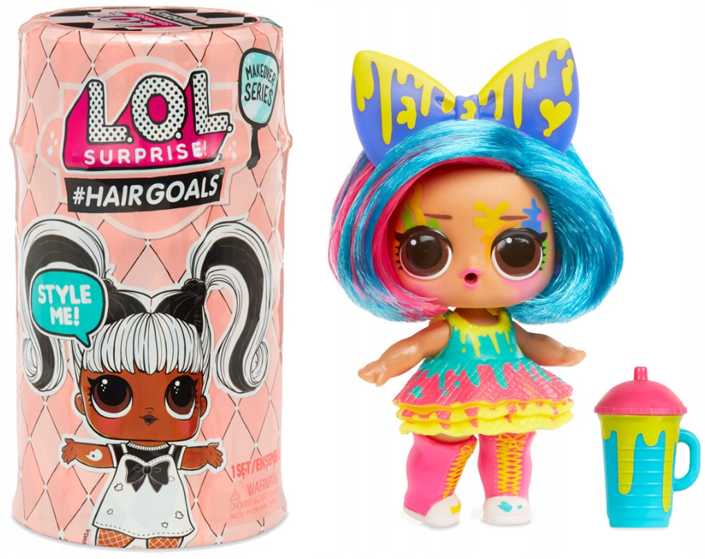 Лялька шар-сюрприз MGA LOL Surprise Hairgoals Makeover Модне перевтілення W1
