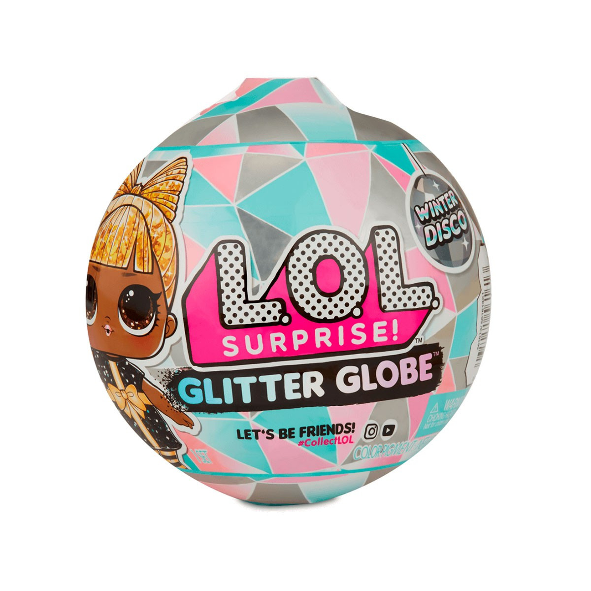 Лялька LOL Surprise Winter Disco Globe Glitter — Блискучий Шар LОЛ Сюрприз Зимове Диско 561606