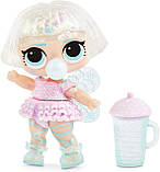 ЛОЛ Зимове Диско Блискуча куля/L.O.L. Surprise! Glitter Globe Doll Winter Disco Series with Glitter Hair, фото 4