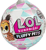 LОЛ Зимове Диско Пухнасте улюбленце/L.O.L. Surprise! Fluffy Pets Winter Disco Series with Removable Fur