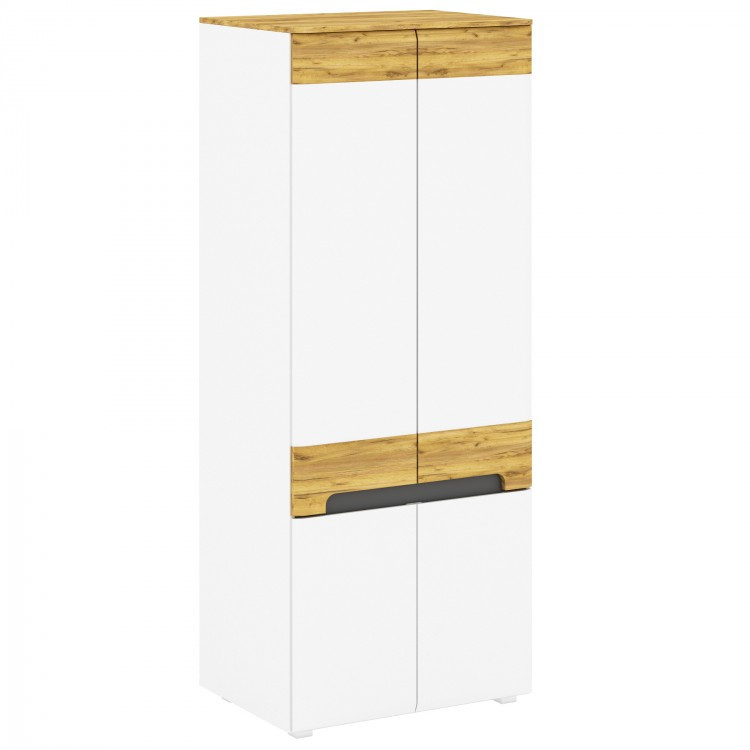 Шафа розпашна дводверна у вітальню/спальню з ДСП+МДФ ONYX I Blonski, фото 1