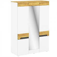 Шафа розпашна трьохдверна у вітальню/спальню з ДСП+МДФ ONYX K Blonski