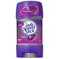 Дезодорант антиперспірант гелевий Lady Speed Stick PRO-5in1 65гр.