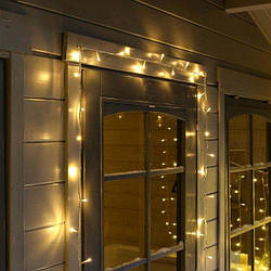 Гірлянда нитка світлодіодна 100 LED, 8 метрів, асортимент