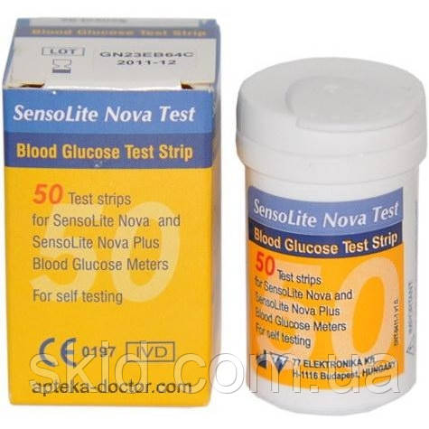 Тест-смужки Sensolite Nova TEST № 50