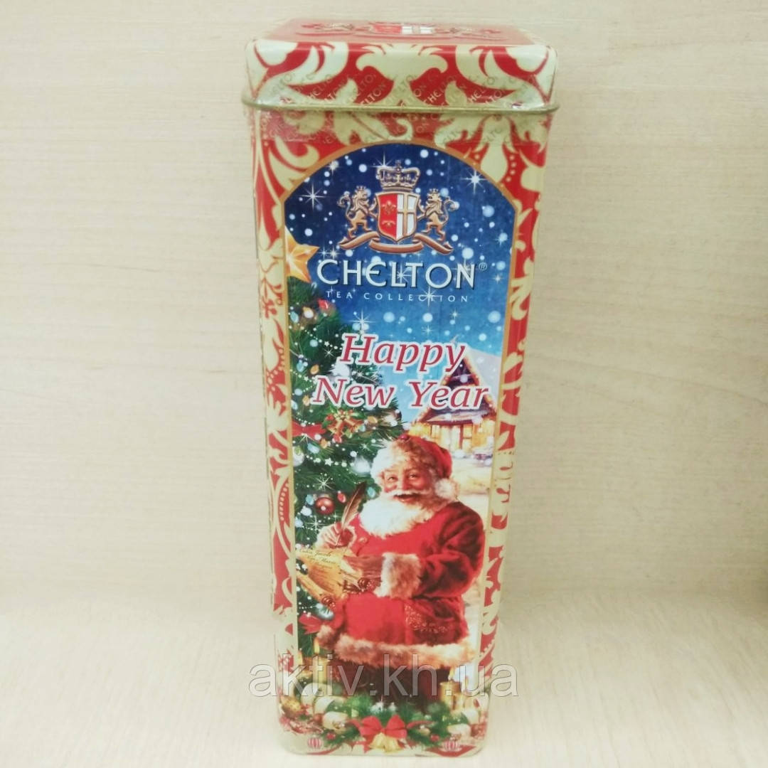 Чай чорний подарунковий новорічний Chelton З Новим Роком 80грамм